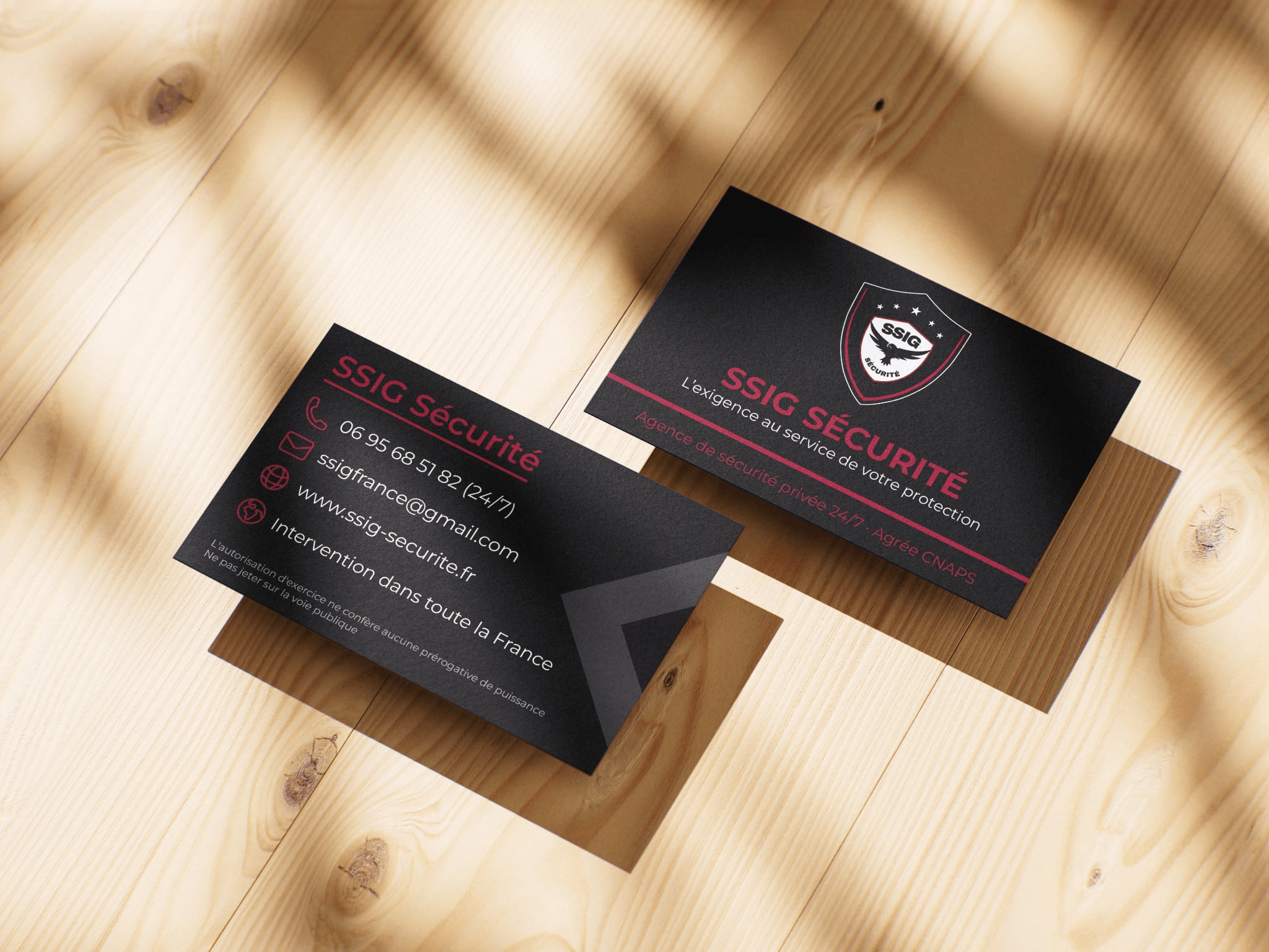 SSIG Sécurité – Carte de visite
